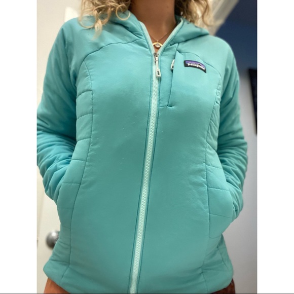 Vintage Patagonia Womxns Small Aqua Jacket - Picture 2 of 7
